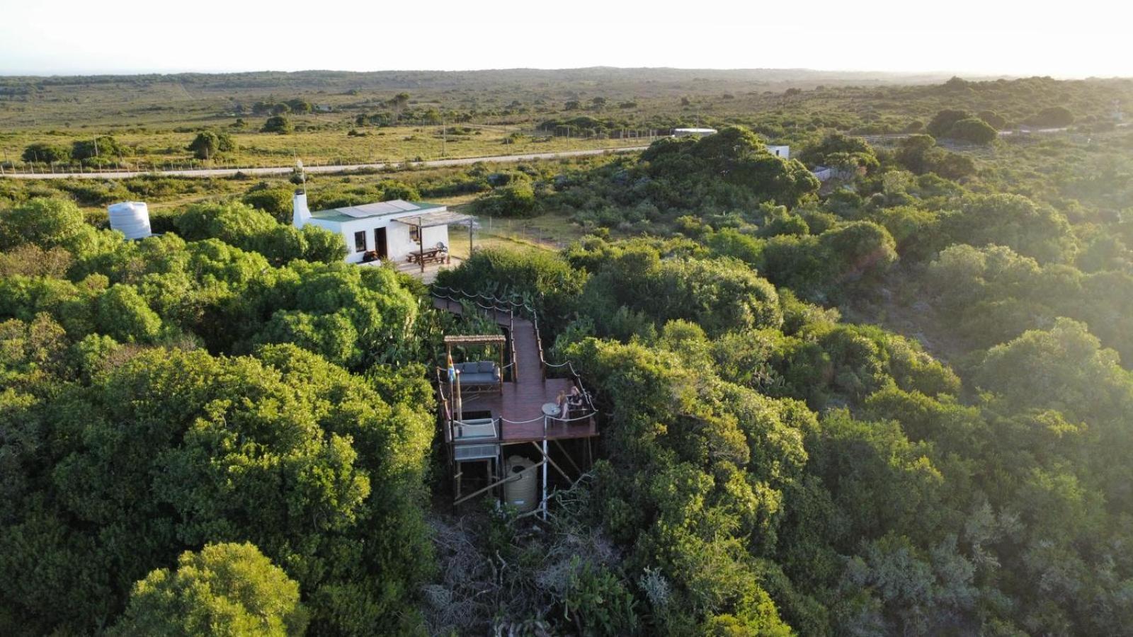 Ostrich Cottage At Les Wings Private Game Farm Groot-Jongensfontein Екстер'єр фото